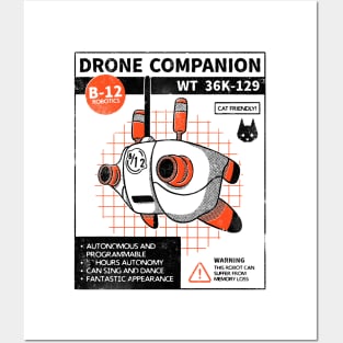 Drone companion Posters and Art